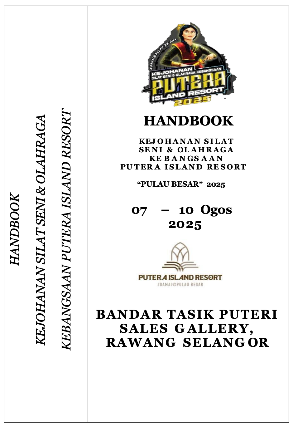 KEJOHANAN SILAT SENI & OLAHRAGA KEBANGSAAN PUTERA ISLAND RESORT 